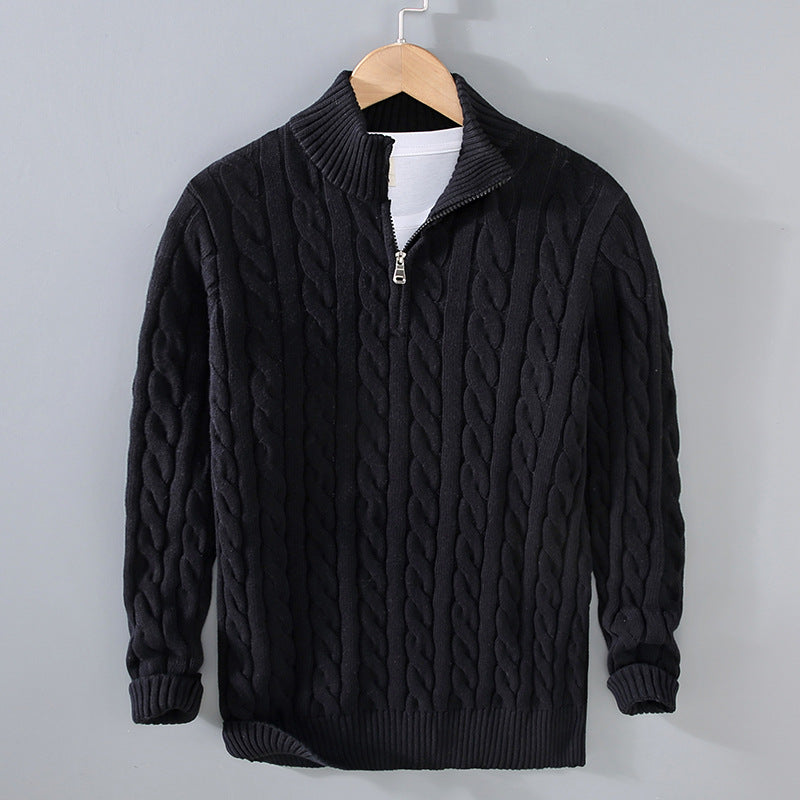 Alexandre Martin - Turtleneck Zip Up