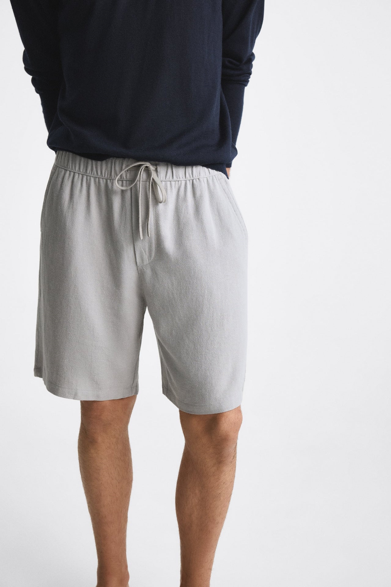 Alexandre Martin - Linen Blended Shorts